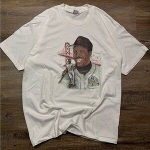 VTG 1992 Barry Bonds San Francisco Giants MLB T‎ shirt